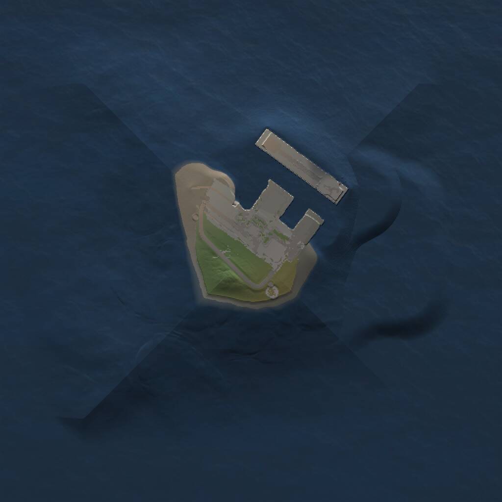 Rust Map: Procedural Map, Size: 1000, Seed: 354678679, 2 Monuments