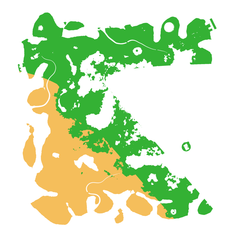 Biome Rust Map: Procedural Map, Size: 4255, Seed: 626289898