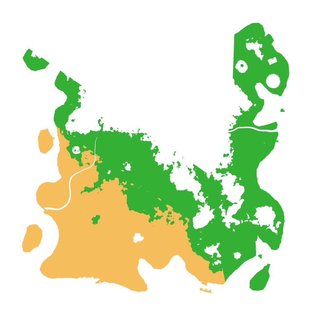Biome Rust Map: Procedural Map, Size: 4000, Seed: 12071973