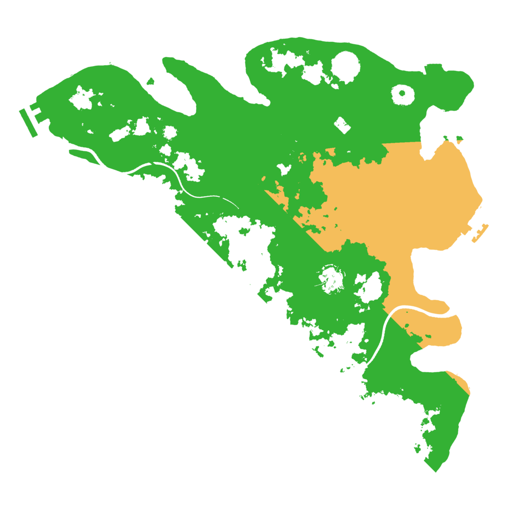 Biome Rust Map: Procedural Map, Size: 3500, Seed: 1830703937