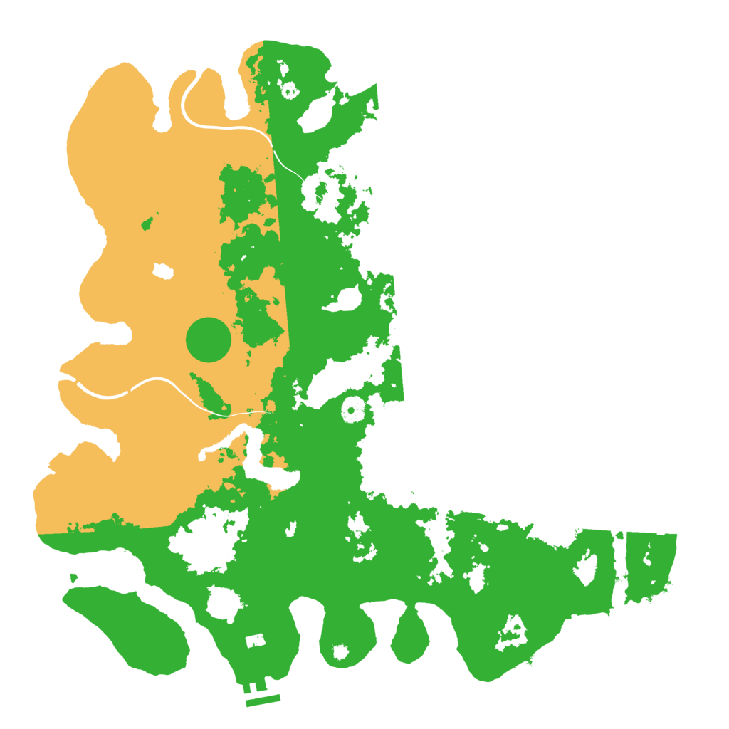 Biome Rust Map: Procedural Map, Size: 4250, Seed: 251958124