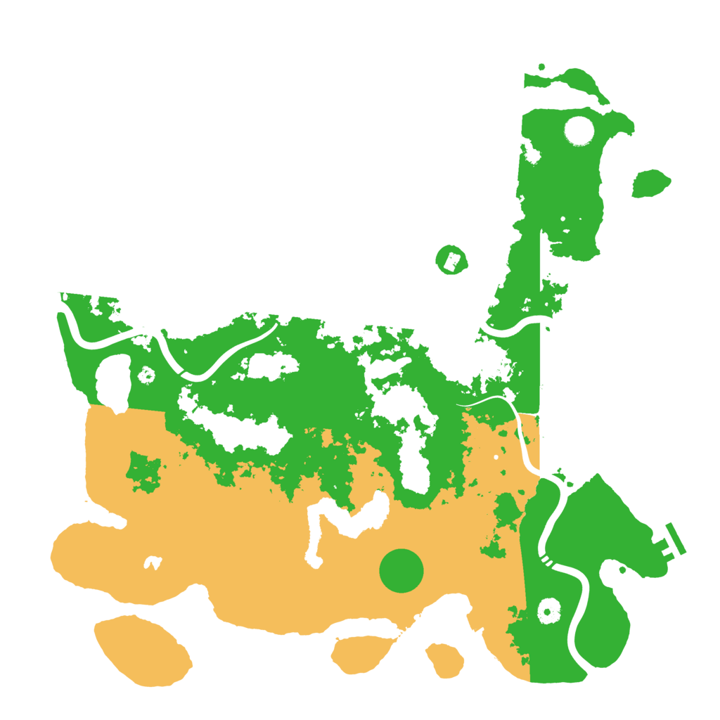 Biome Rust Map: Procedural Map, Size: 4301, Seed: 288958