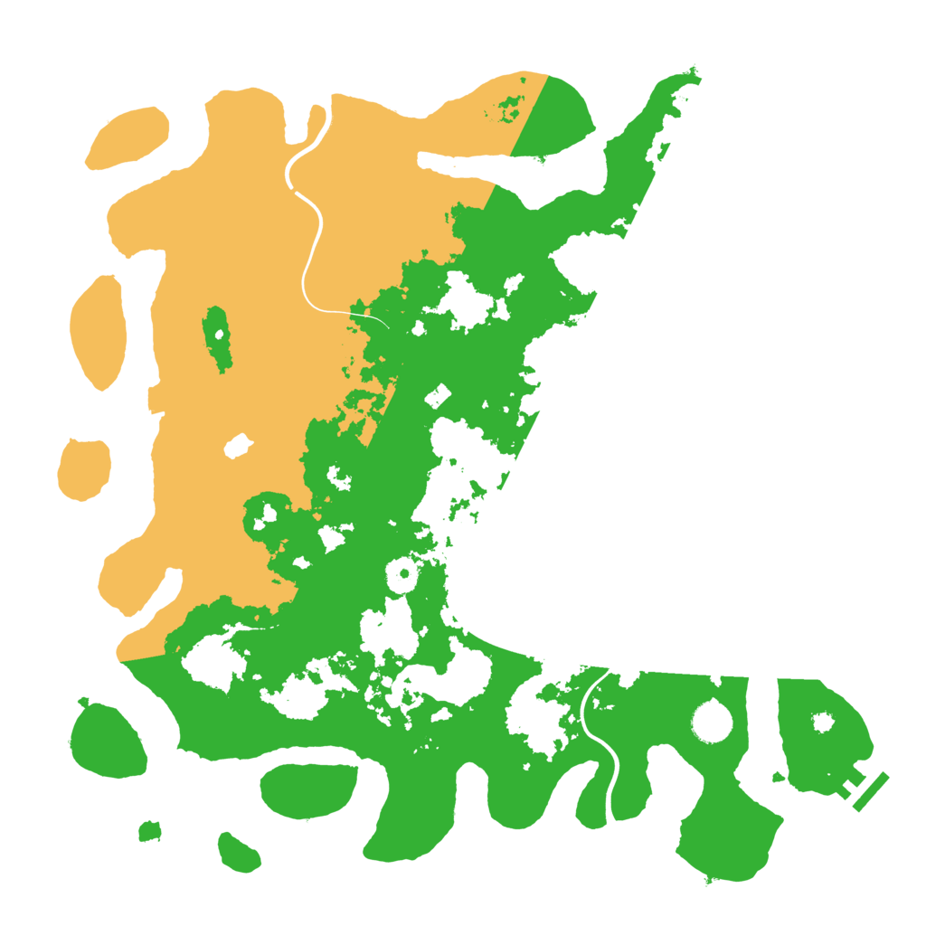 Biome Rust Map: Procedural Map, Size: 4000, Seed: 1795253222