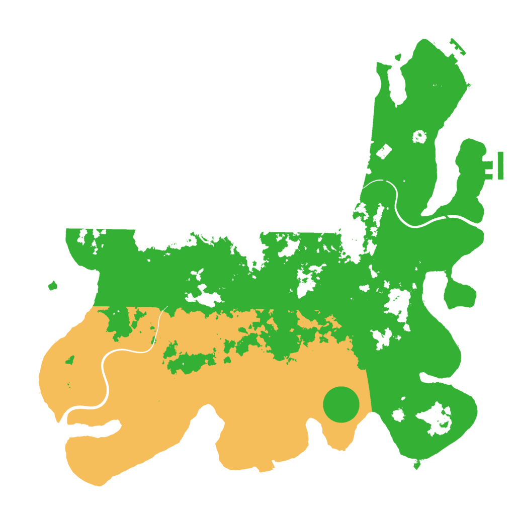 Biome Rust Map: Procedural Map, Size: 3750, Seed: 1771394076