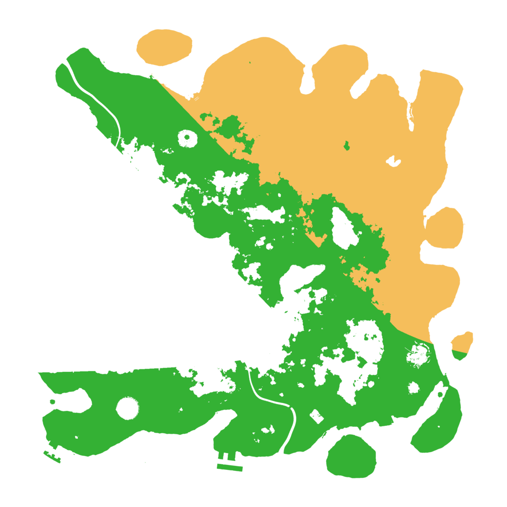 Biome Rust Map: Procedural Map, Size: 4000, Seed: 1785670253