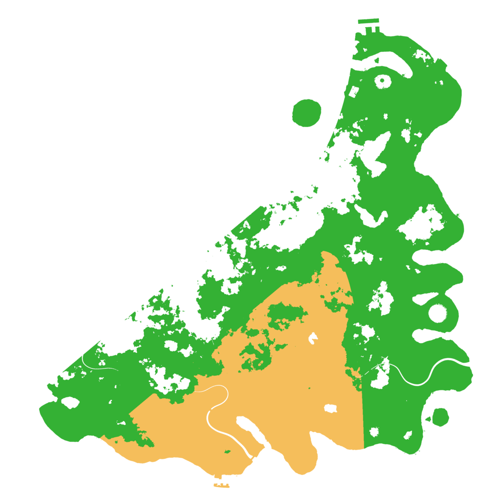 Biome Rust Map: Procedural Map, Size: 4800, Seed: 46712828