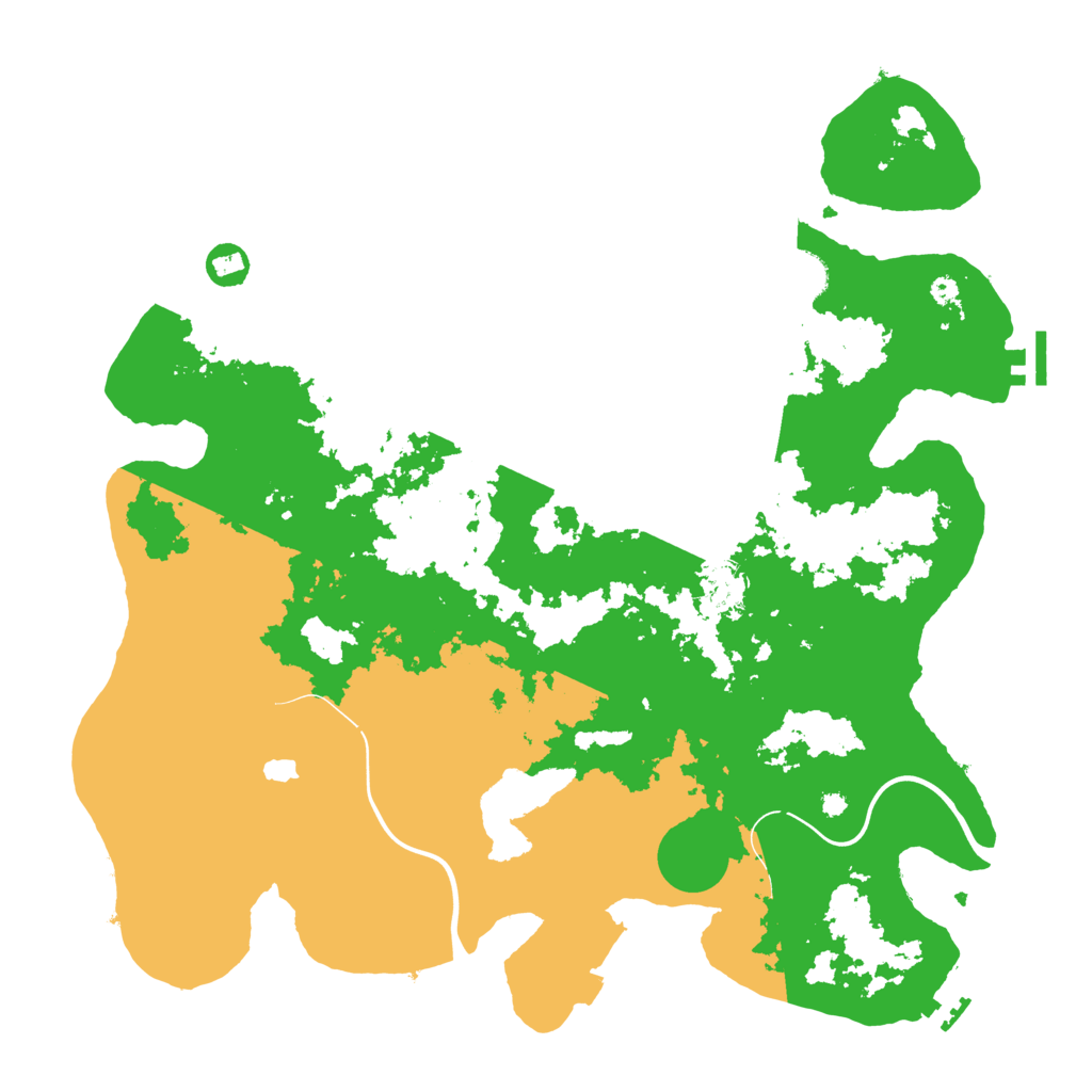 Biome Rust Map: Procedural Map, Size: 4050, Seed: 1755596929