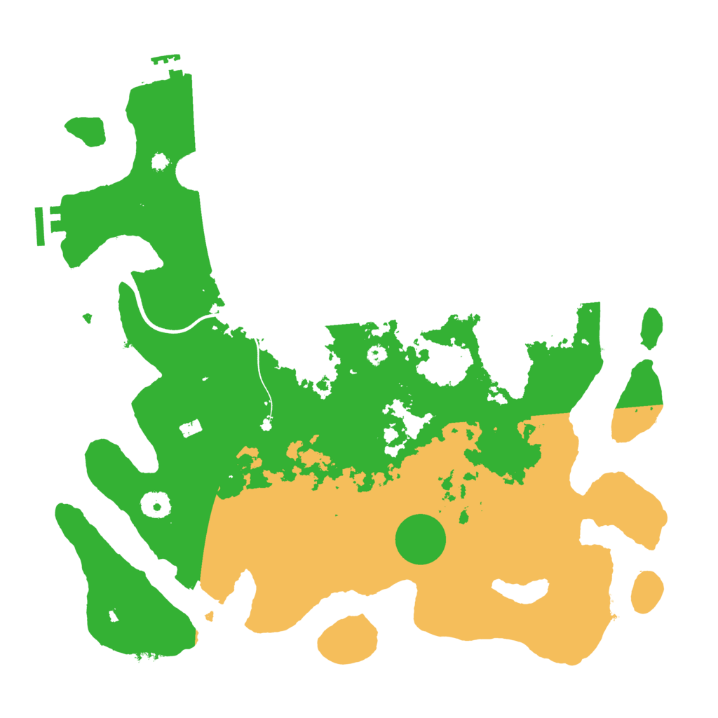 Biome Rust Map: Procedural Map, Size: 3750, Seed: 4518659
