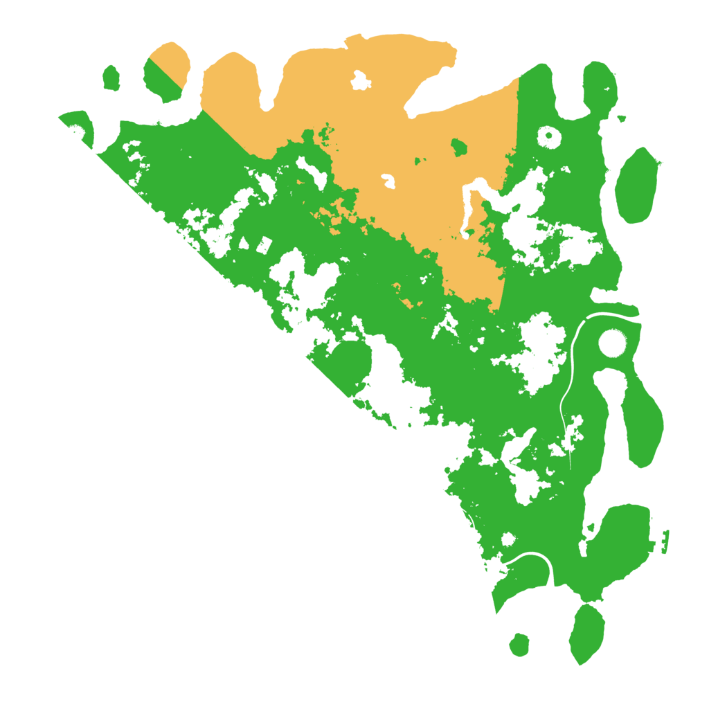 Biome Rust Map: Procedural Map, Size: 4500, Seed: 3773899