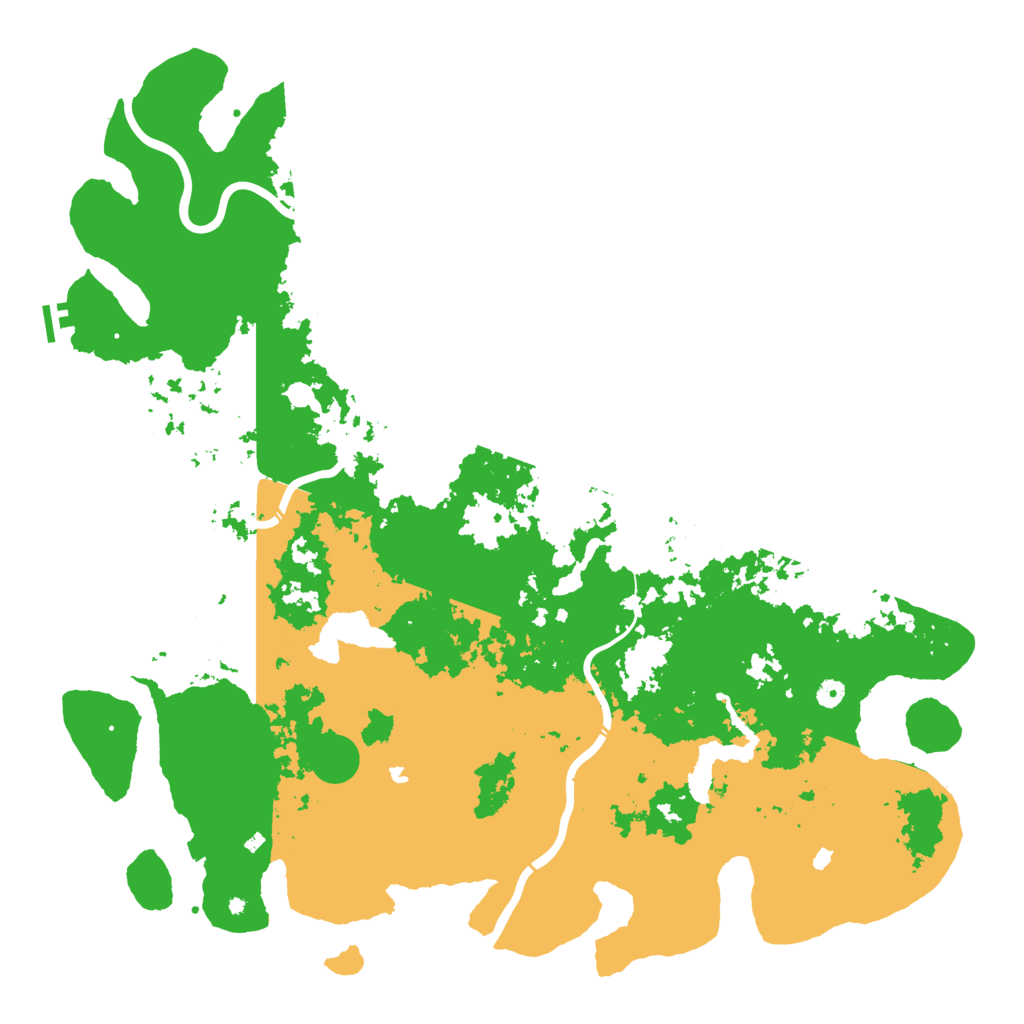 Biome Rust Map: Procedural Map, Size: 5500, Seed: 4735715