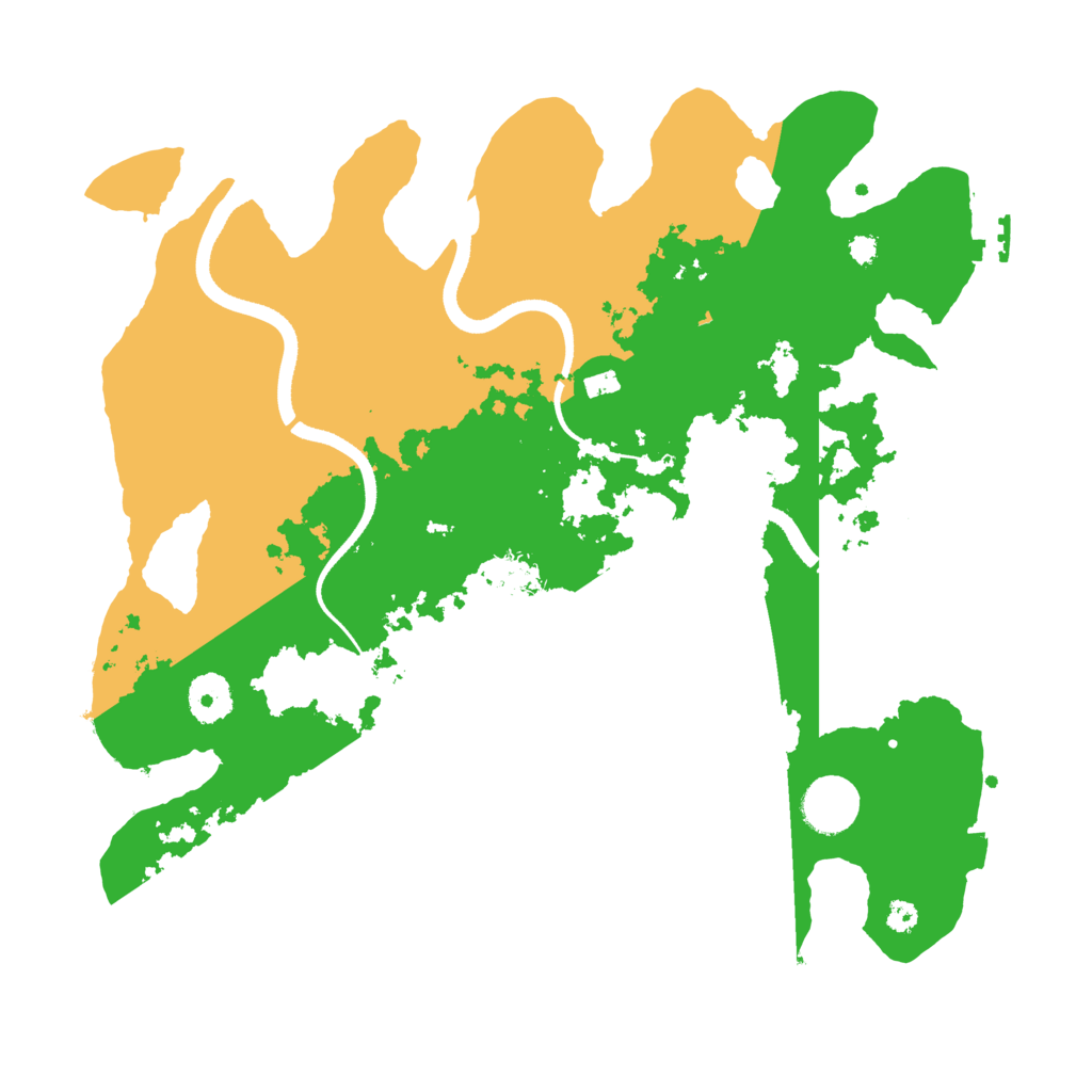 Biome Rust Map: Procedural Map, Size: 3500, Seed: 1019750369