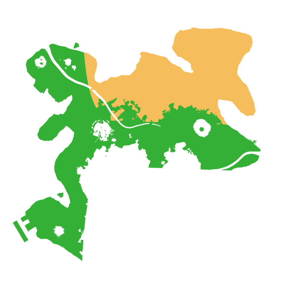 Biome Rust Map: Procedural Map, Size: 2700, Seed: 8061986