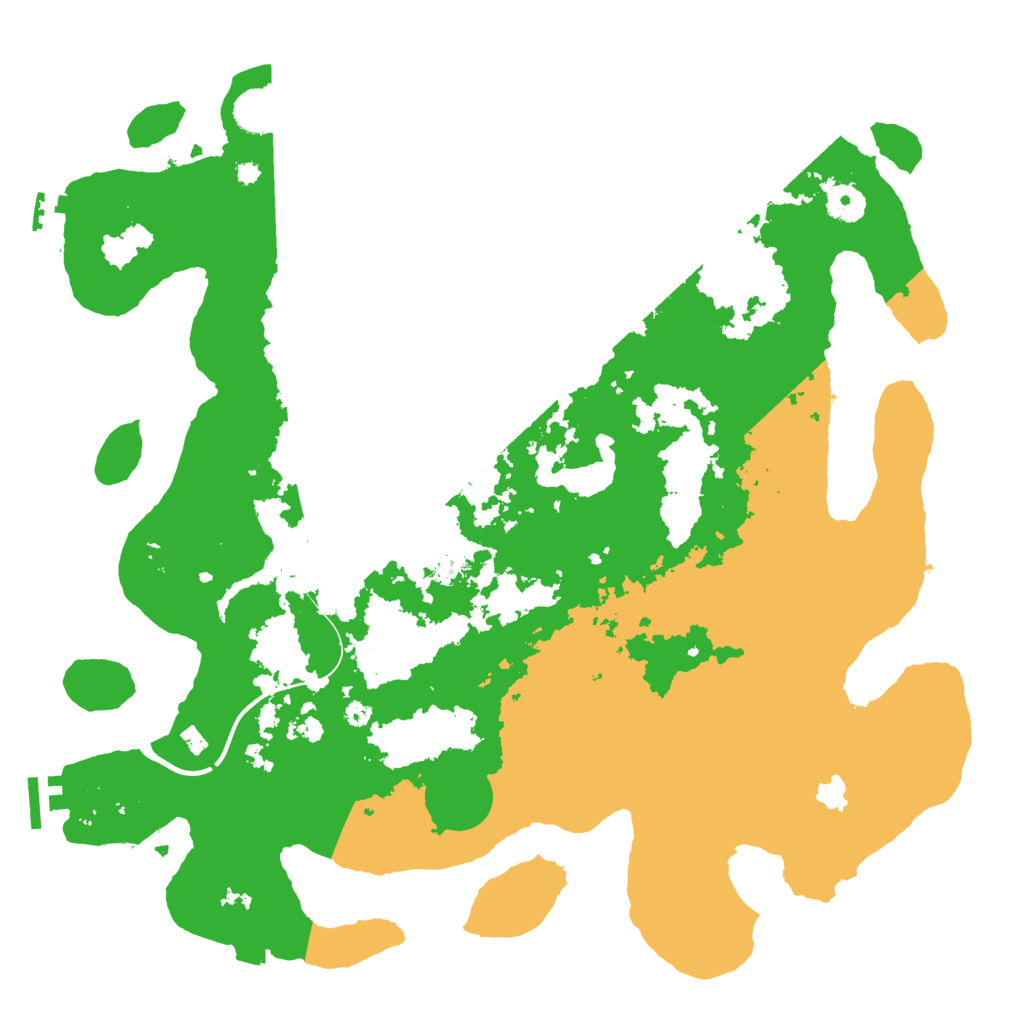 Biome Rust Map: Procedural Map, Size: 4000, Seed: 1024803659