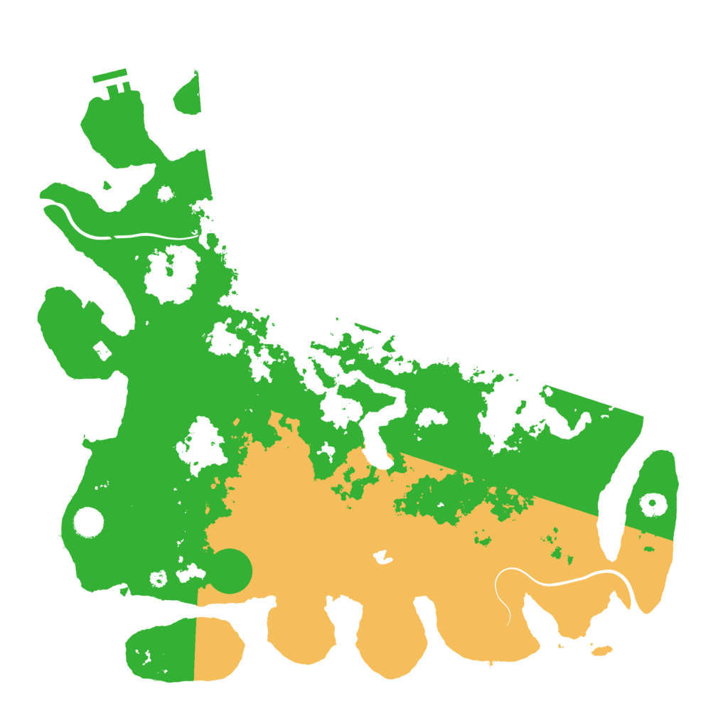 Biome Rust Map: Procedural Map, Size: 4250, Seed: 1843072341