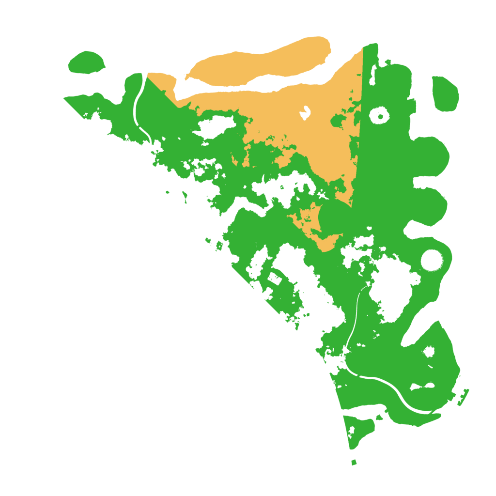 Biome Rust Map: Procedural Map, Size: 4000, Seed: 1066949590