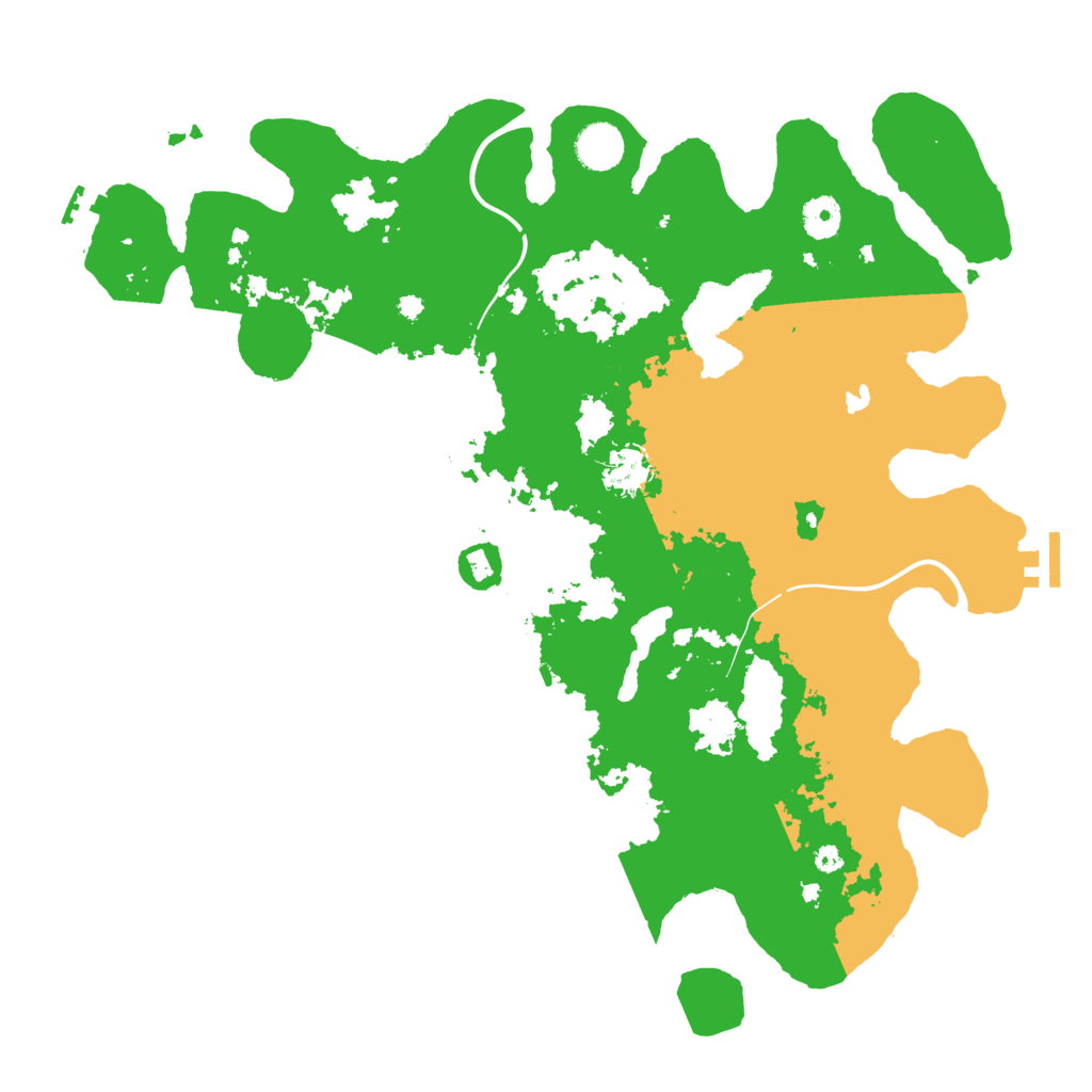 Biome Rust Map: Procedural Map, Size: 4000, Seed: 320008
