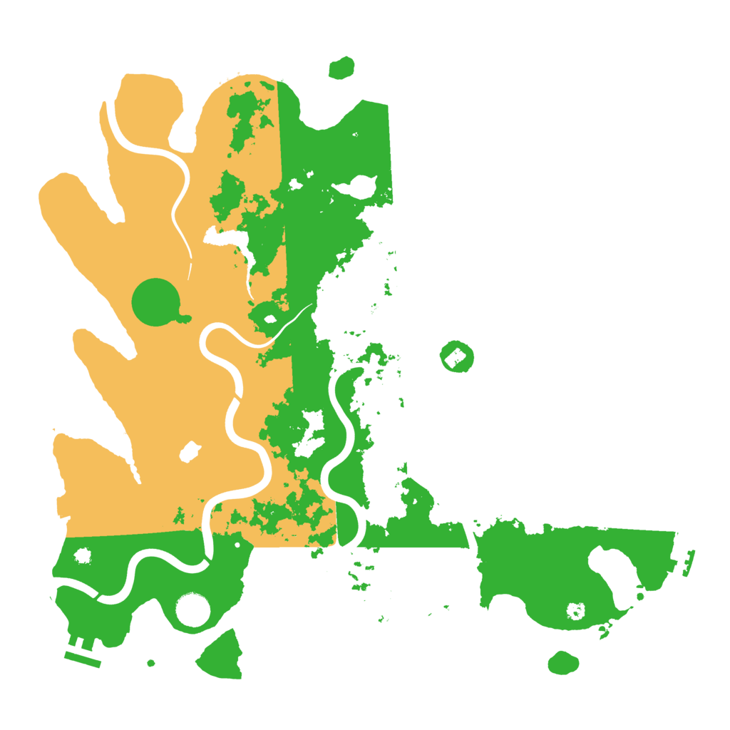 Biome Rust Map: Procedural Map, Size: 4000, Seed: 1096986411