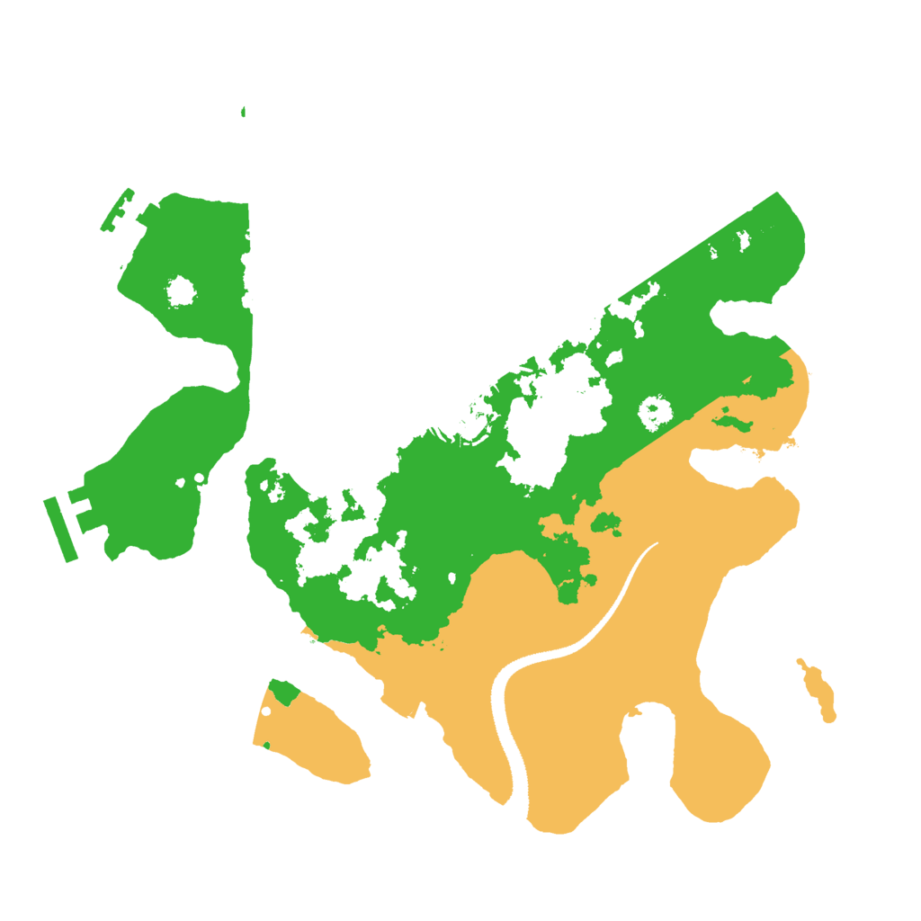 Biome Rust Map: Procedural Map, Size: 2800, Seed: 923320916