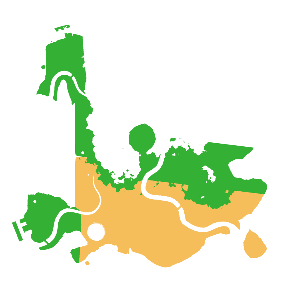 Biome Rust Map: Procedural Map, Size: 3000, Seed: 1719128505