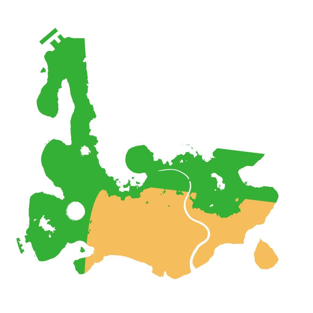 Biome Rust Map: Procedural Map, Size: 3000, Seed: 1719128505