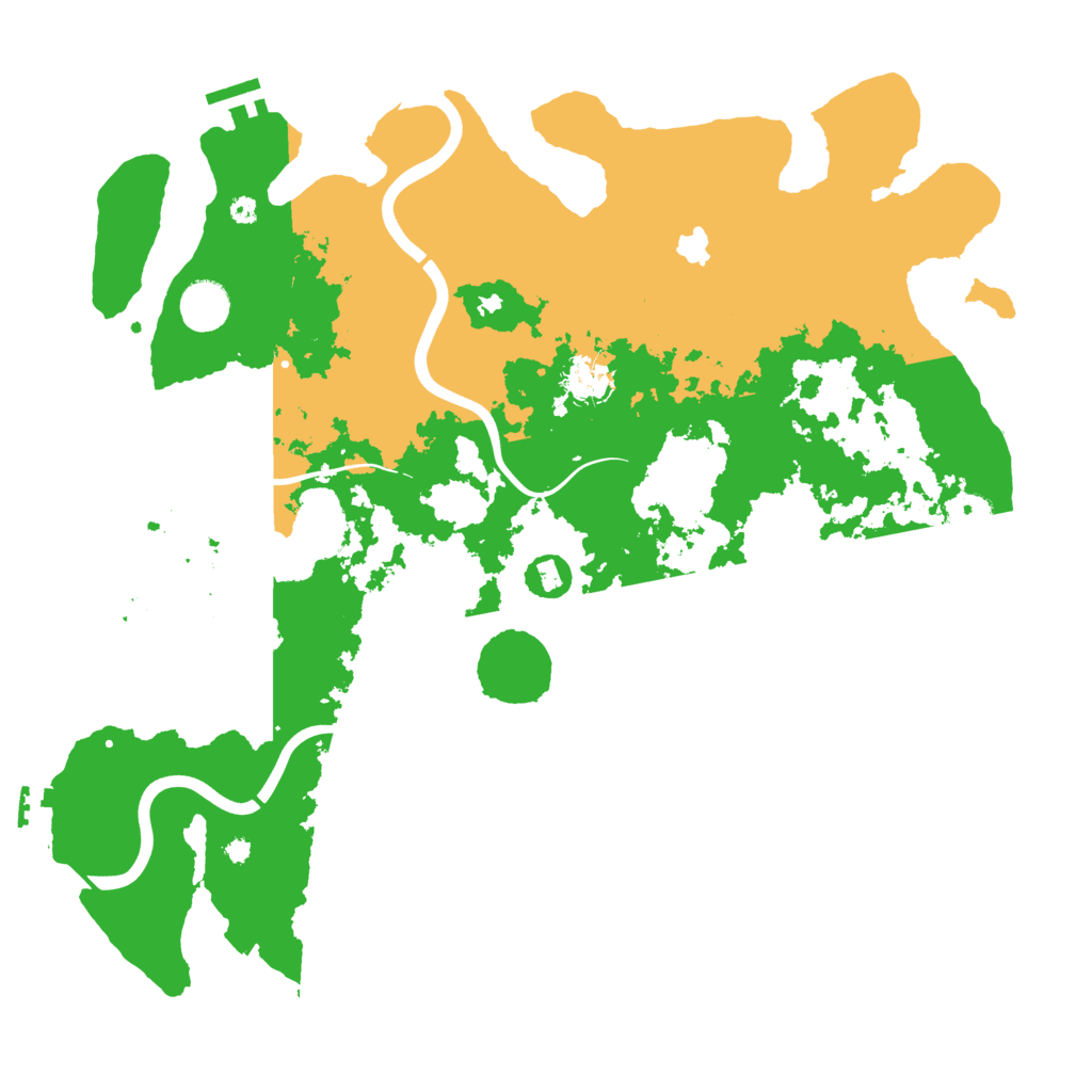Biome Rust Map: Procedural Map, Size: 4000, Seed: 1412890711