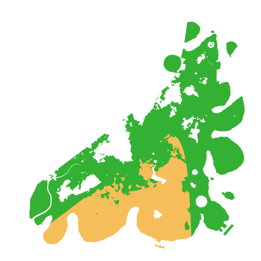 Biome Rust Map: Procedural Map, Size: 4000, Seed: 263828
