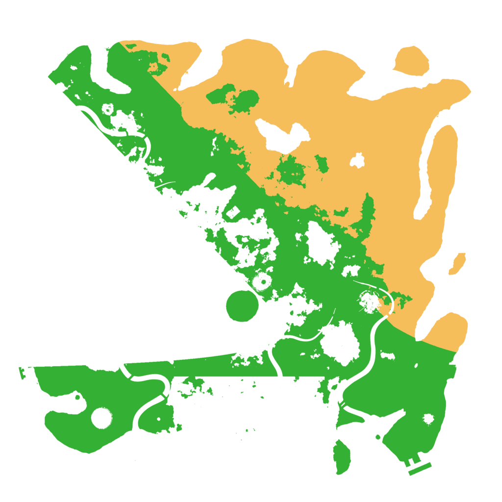 Biome Rust Map: Procedural Map, Size: 4250, Seed: 1785670253