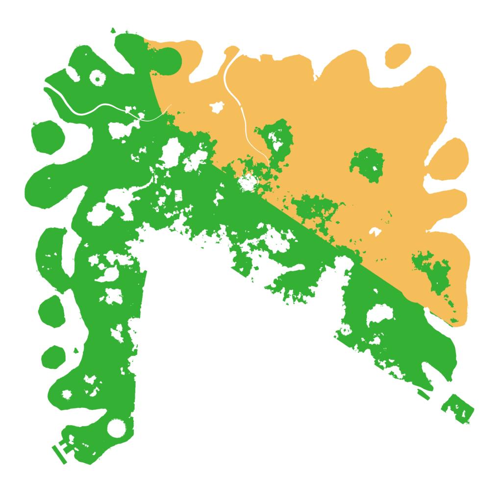 Biome Rust Map: Procedural Map, Size: 4750, Seed: 890