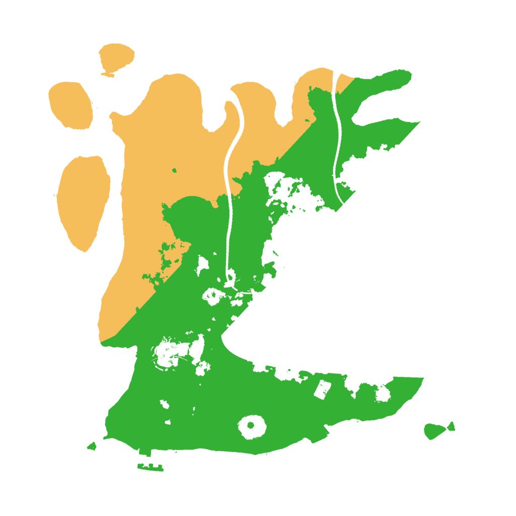 Biome Rust Map: Procedural Map, Size: 3000, Seed: 737993324