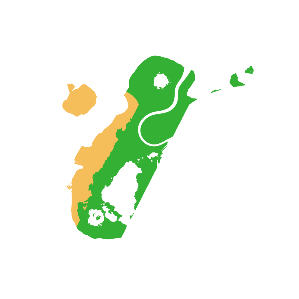 Biome Rust Map: Procedural Map, Size: 1800, Seed: 660094380