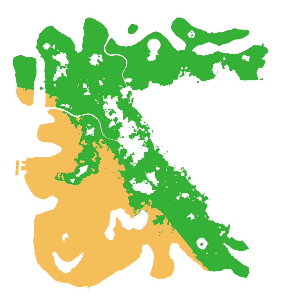 Biome Rust Map: Procedural Map, Size: 4096, Seed: 361486151