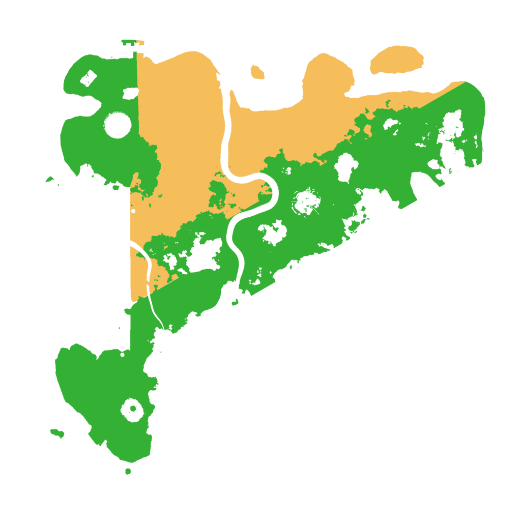 Biome Rust Map: Procedural Map, Size: 3500, Seed: 2103127202