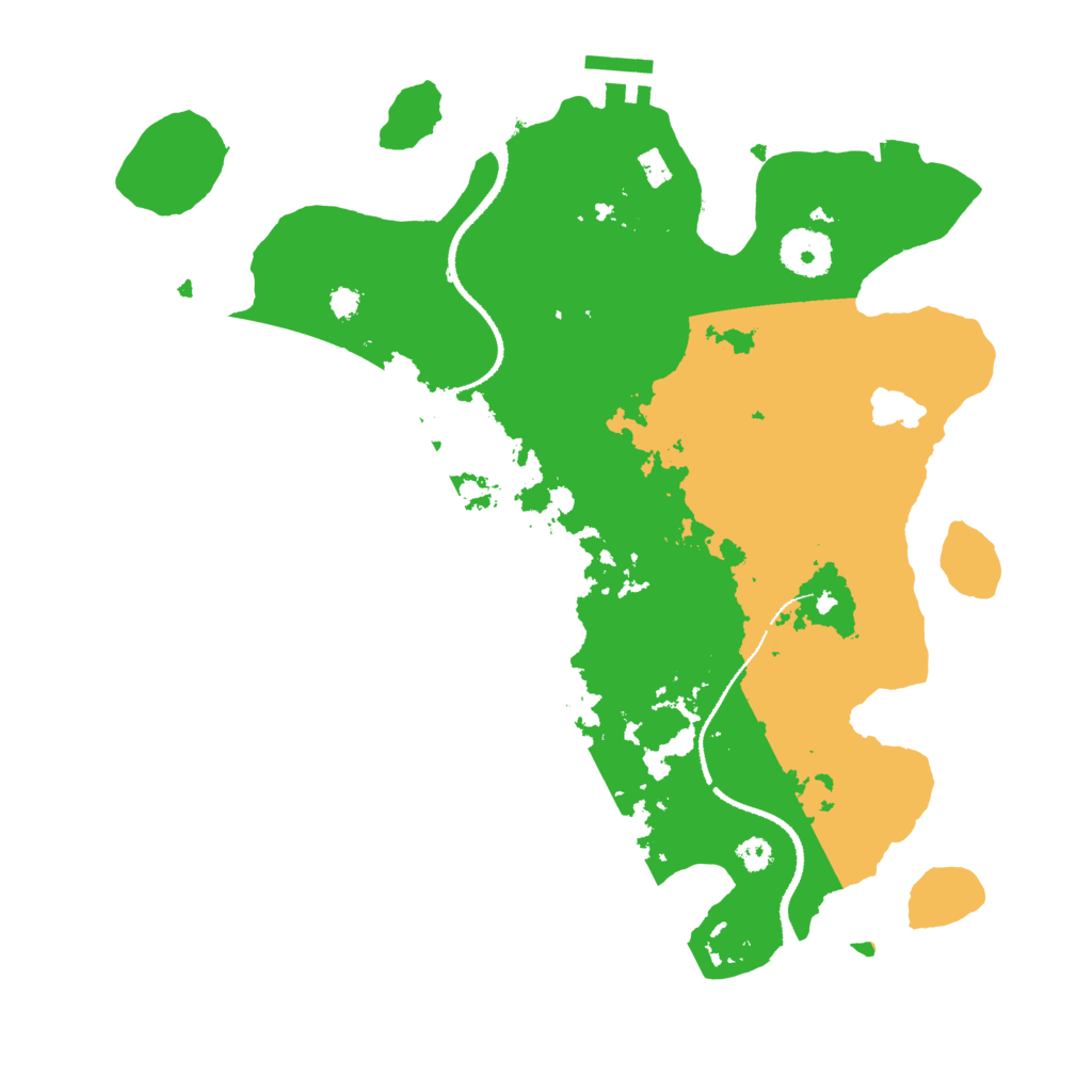 Biome Rust Map: Procedural Map, Size: 3250, Seed: 1716319159