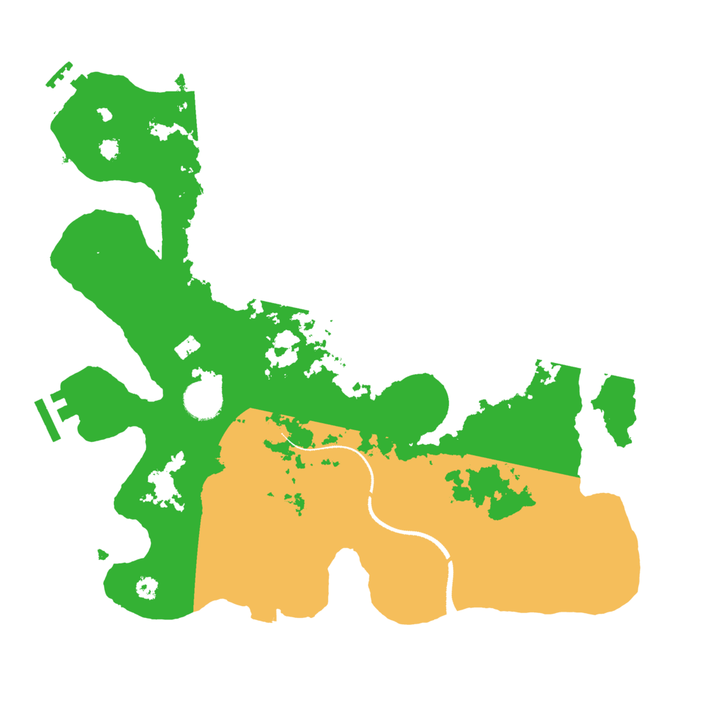 Biome Rust Map: Procedural Map, Size: 3250, Seed: 7878996