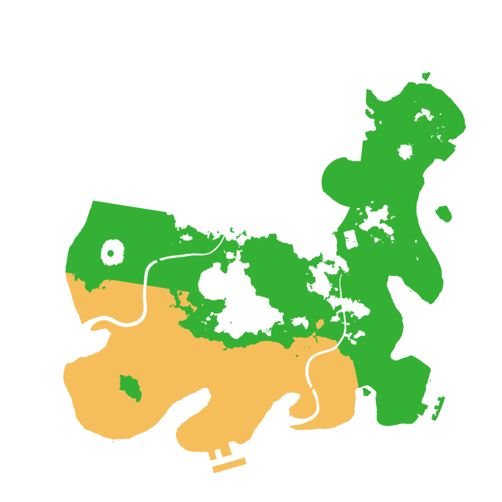 Biome Rust Map: Procedural Map, Size: 3000, Seed: 592813065