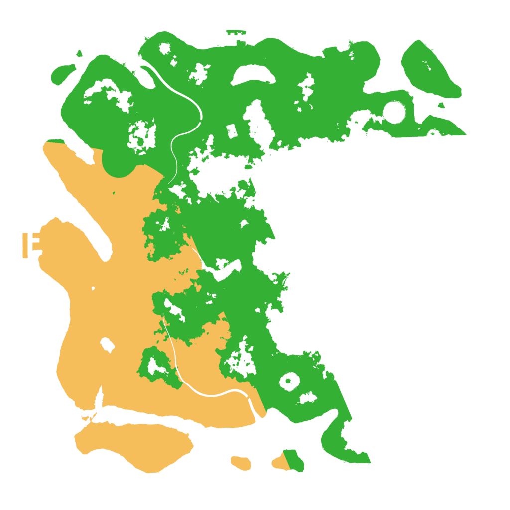 Biome Rust Map: Procedural Map, Size: 4000, Seed: 1412317618