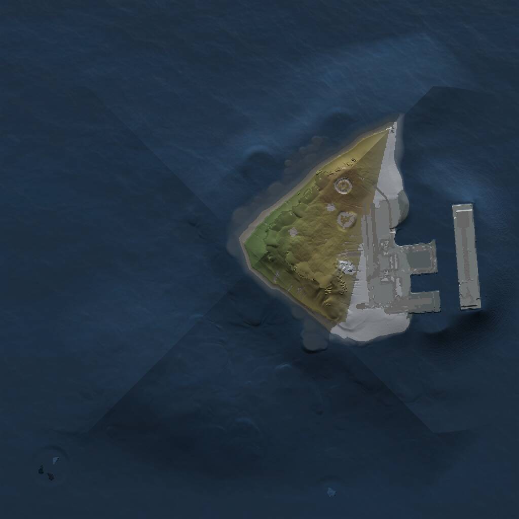 Rust Map: Procedural Map, Size: 1000, Seed: 20241222, 2 Monuments