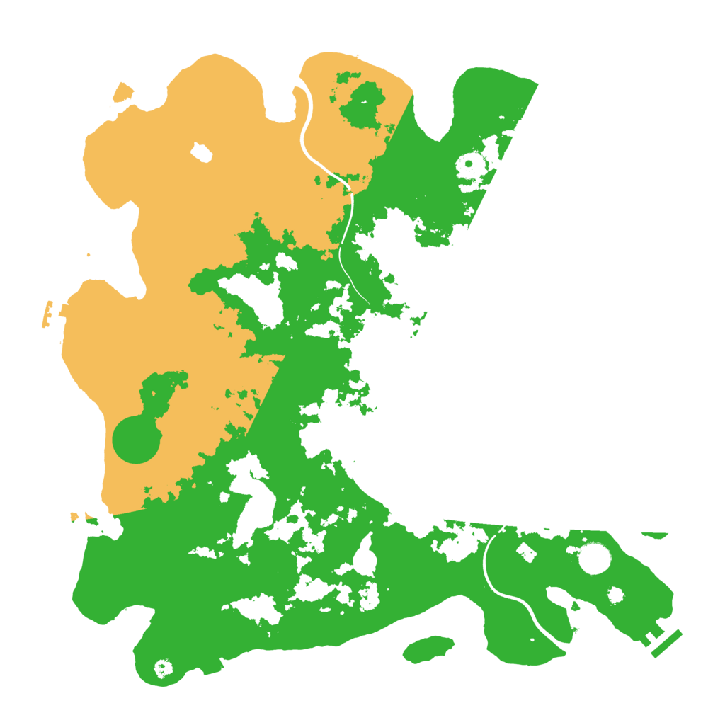 Biome Rust Map: Procedural Map, Size: 4000, Seed: 992759613