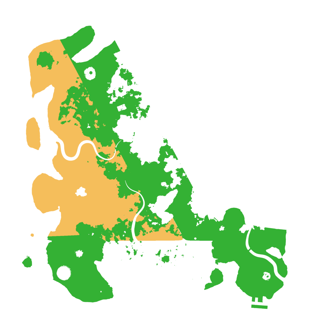 Biome Rust Map: Procedural Map, Size: 4000, Seed: 1998072870