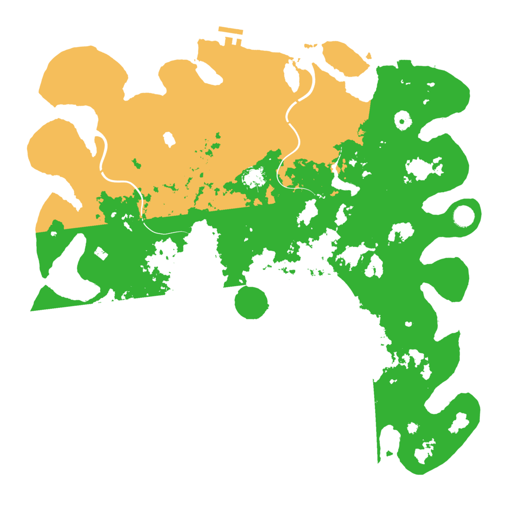 Biome Rust Map: Procedural Map, Size: 4250, Seed: 311075615