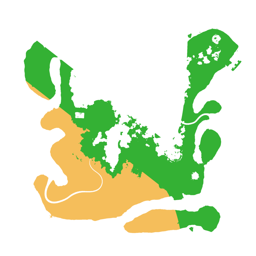 Biome Rust Map: Procedural Map, Size: 3000, Seed: 1741804845