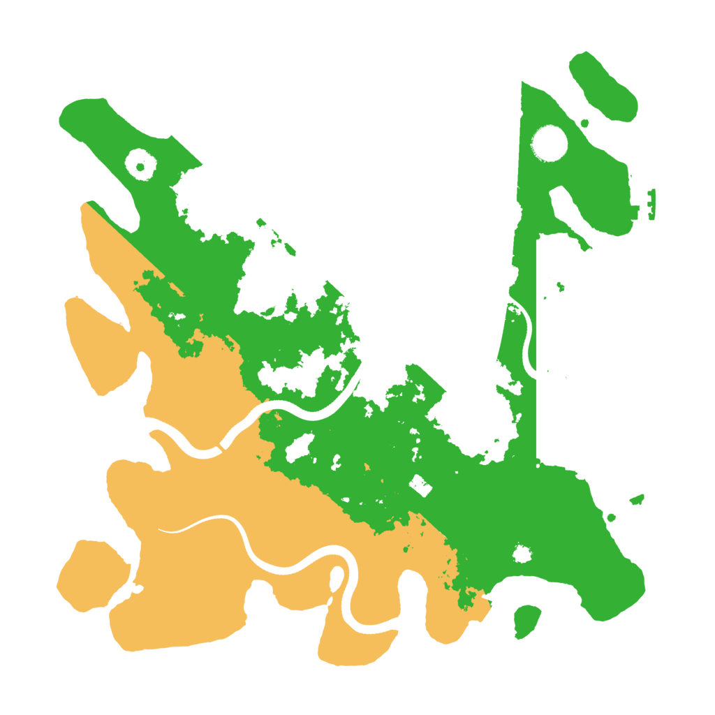Biome Rust Map: Procedural Map, Size: 3500, Seed: 1162867080