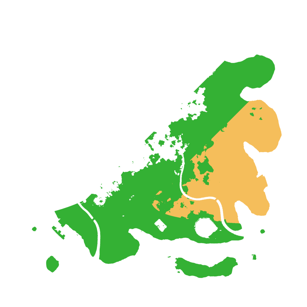 Biome Rust Map: Procedural Map, Size: 2800, Seed: 1475764656