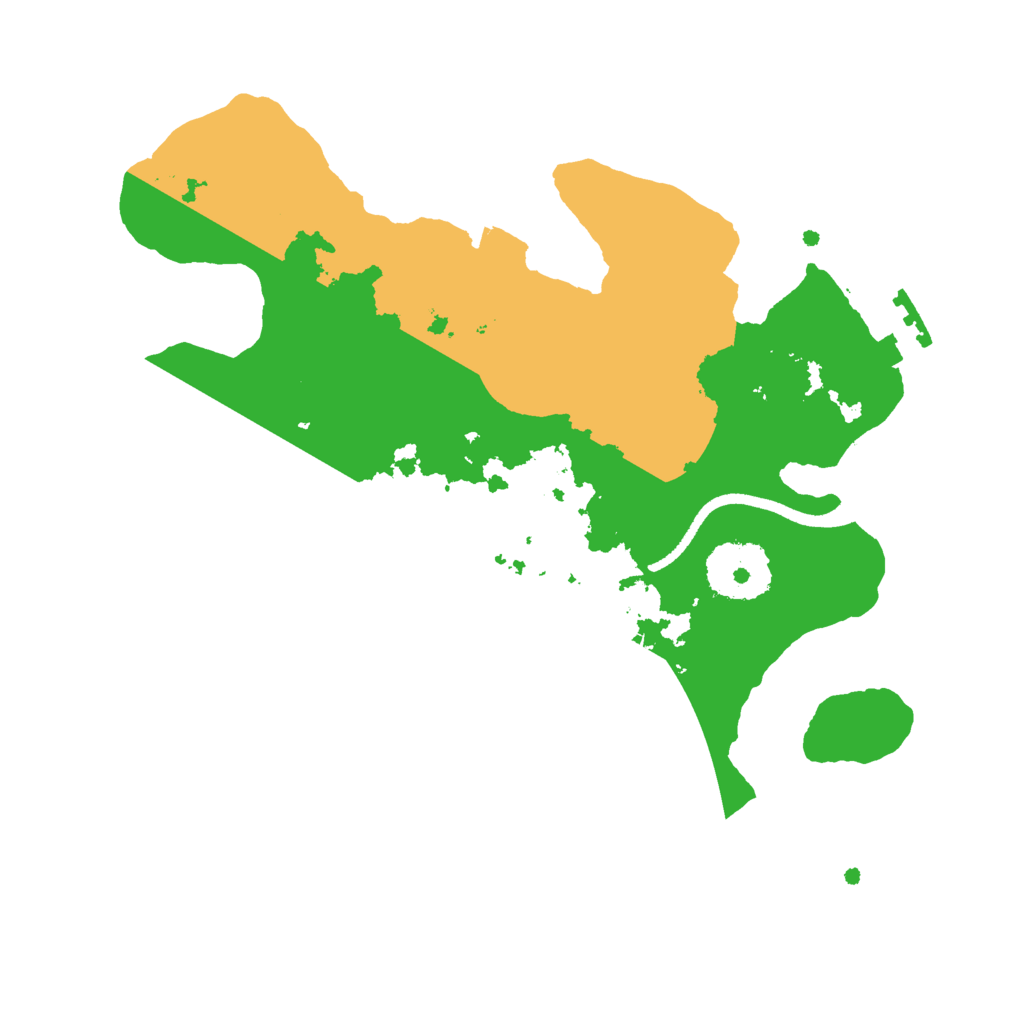 Biome Rust Map: Procedural Map, Size: 2500, Seed: 4250