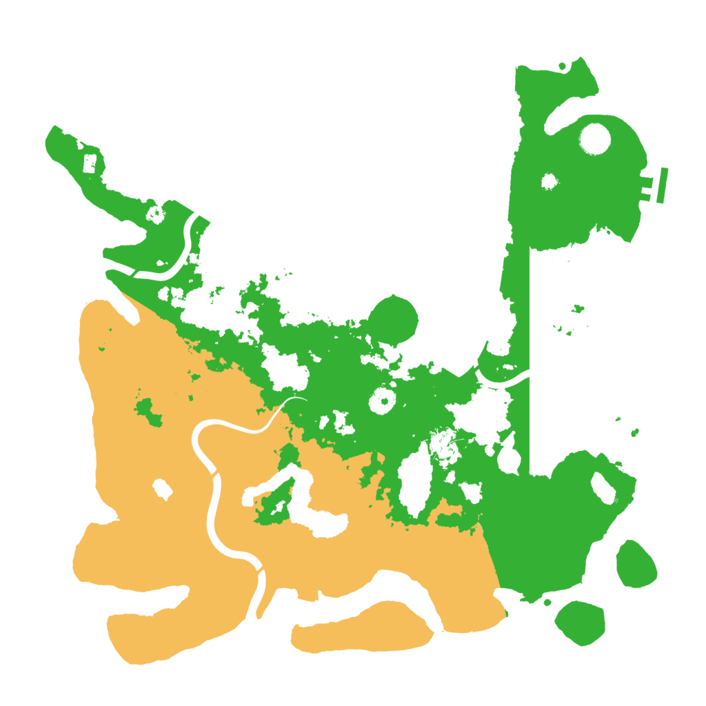Biome Rust Map: Procedural Map, Size: 4000, Seed: 1221451258