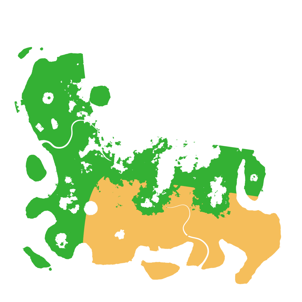 Biome Rust Map: Procedural Map, Size: 4000, Seed: 259306