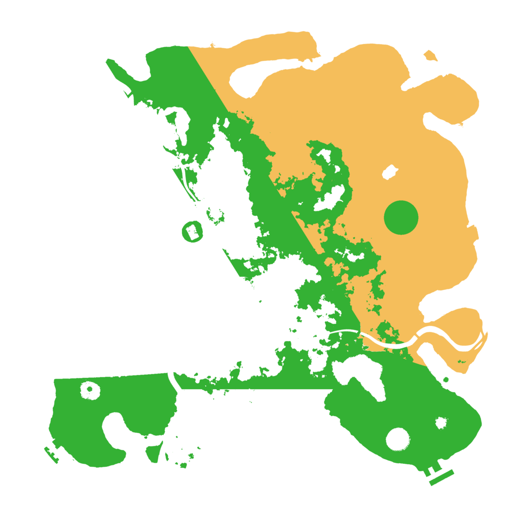 Biome Rust Map: Procedural Map, Size: 4000, Seed: 1432727174