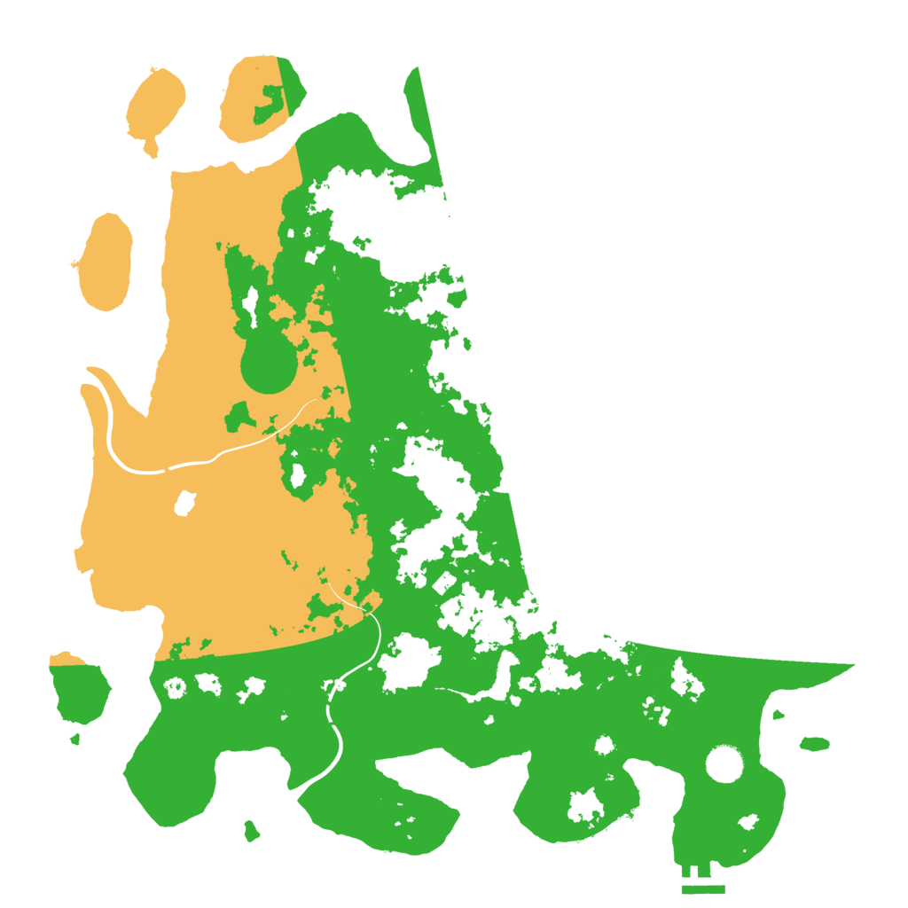 Biome Rust Map: Procedural Map, Size: 4250, Seed: 962889282