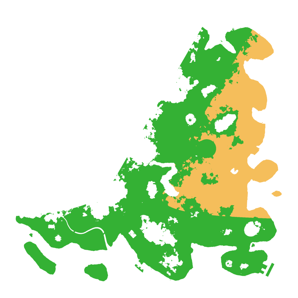 Biome Rust Map: Procedural Map, Size: 4250, Seed: 16149