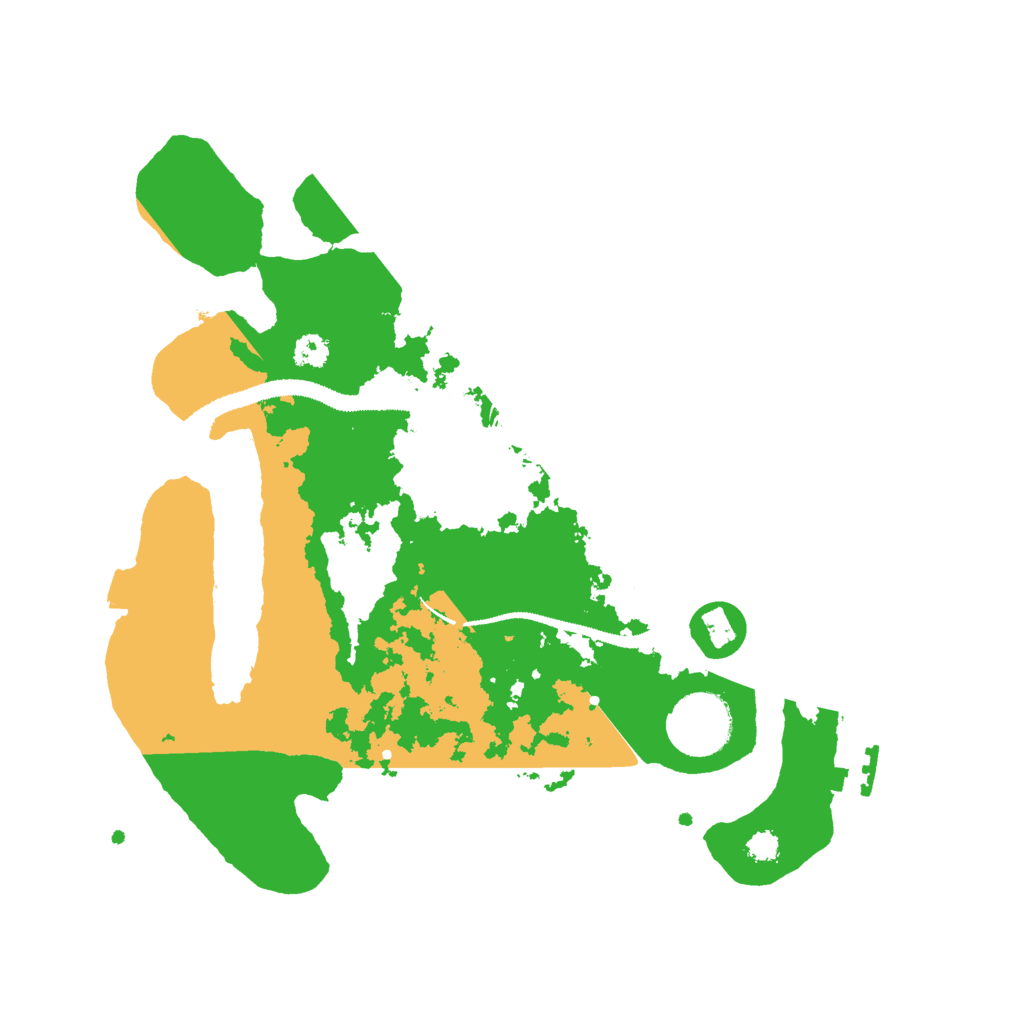 Biome Rust Map: Procedural Map, Size: 3000, Seed: 159091307